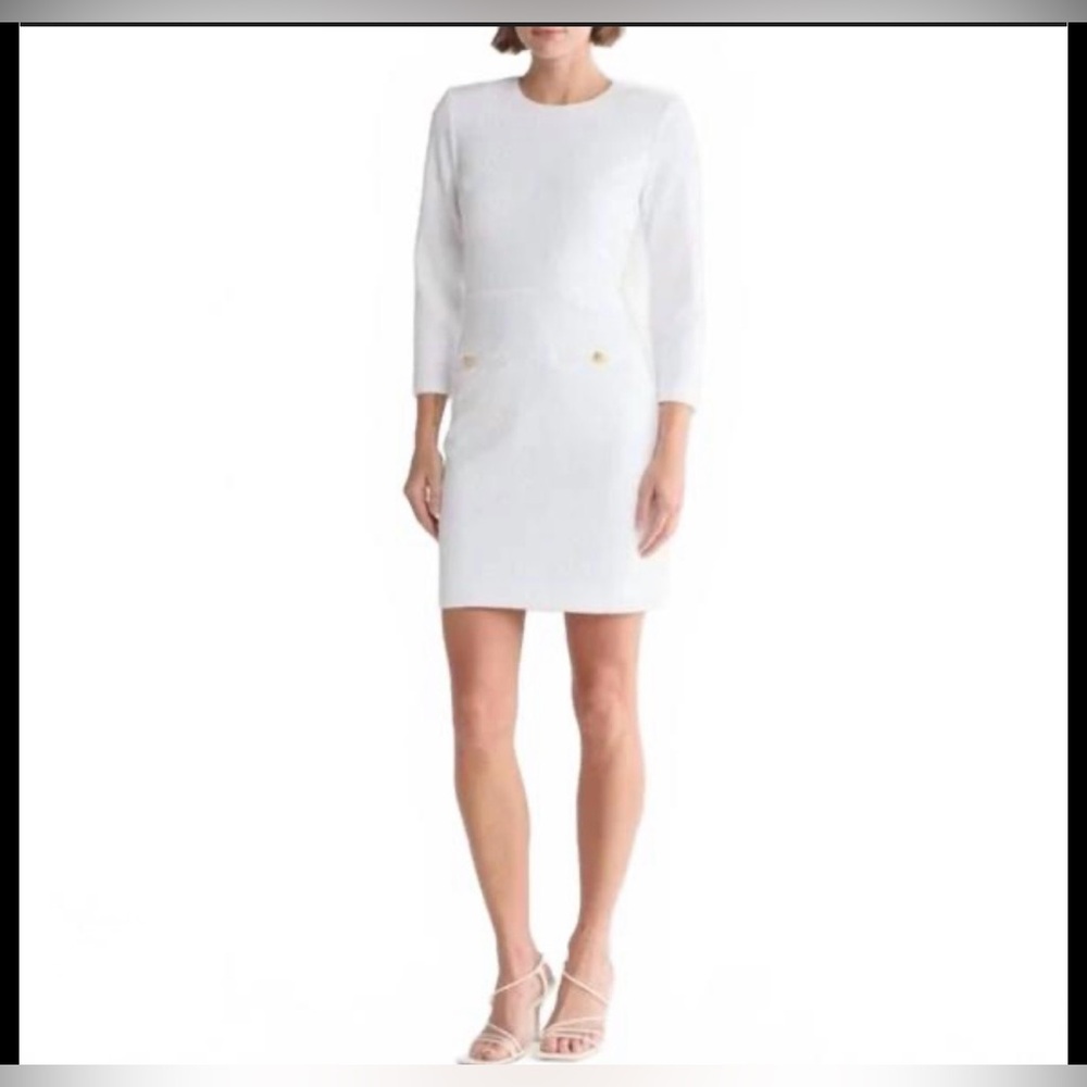 VERONICA BEARD Channing cloqué Dress Sz 4 - Picture 3 of 7